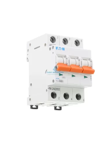 Eaton Pls6-c63/3 6ka 3p c 63a circuit breaker